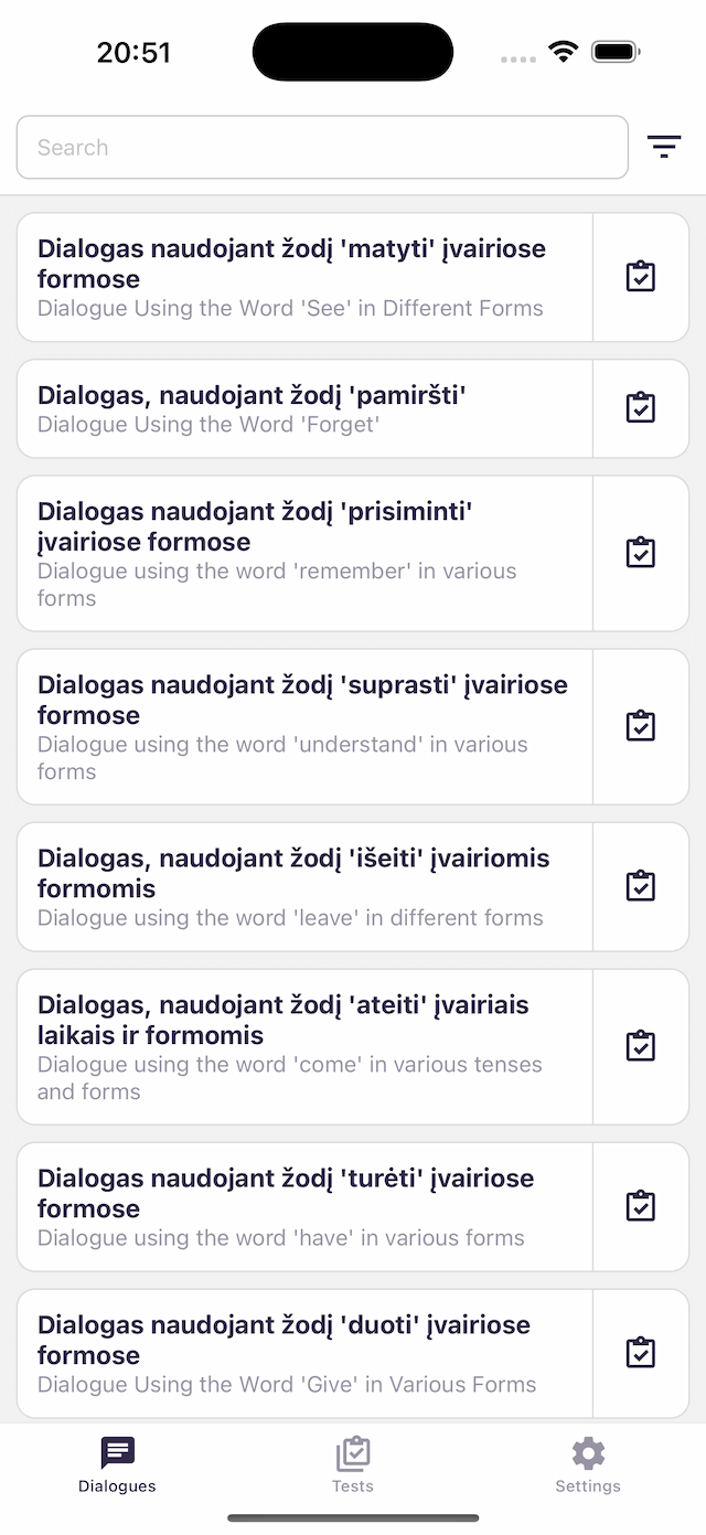 dialogues